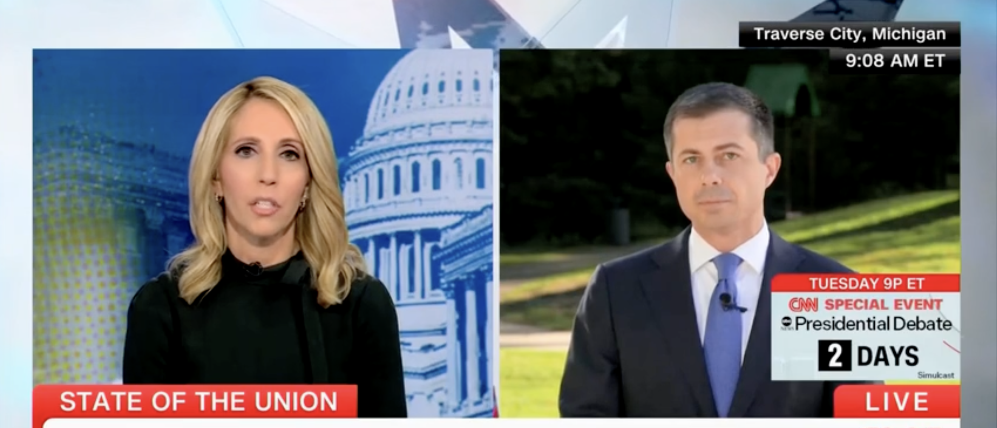 Dana Bash Questions Buttigieg Point-Blank On Harris’ Responsibility Over Botched Afghanistan Withdrawal
